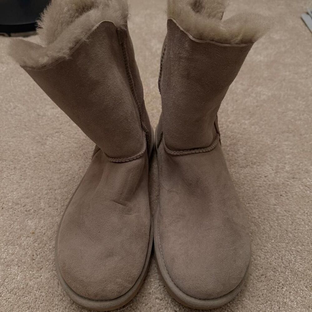 Ugg Women's Grey and Tan Boots